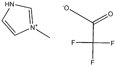 1-甲基咪唑三氟乙酸盐, , 结构式