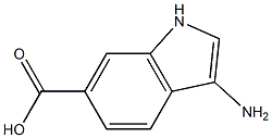 3-AMino-1H-indole-6-carboxylic acid Structure