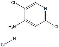 2,5-Dichloro-pyridin-4-ylaMine hydrochloride 化学構造式