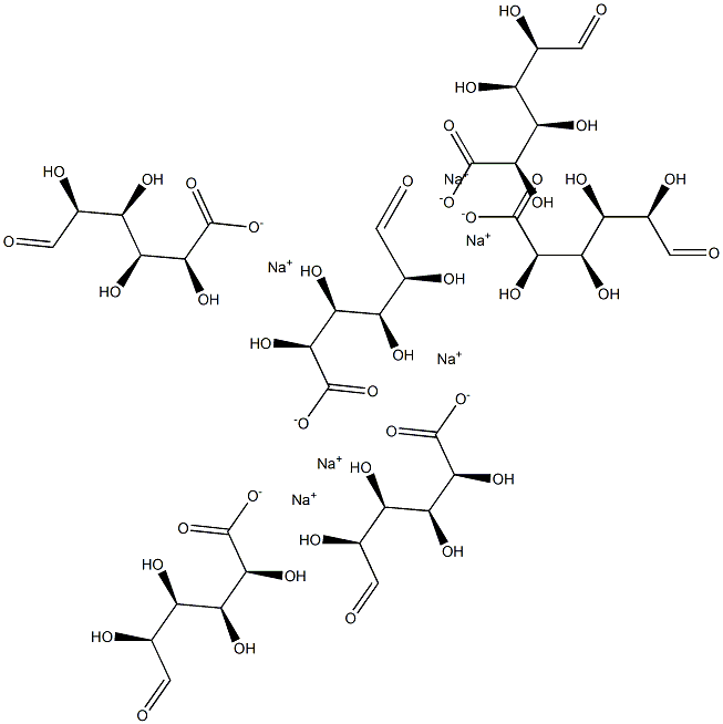 甘露糖醛酸六糖,,结构式