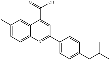 438219-40-0 2-(4-异丁基苯基)-6-甲基-喹啉-4-羧酸