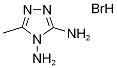 5-METHYL-[1,2,4]TRIAZOLE-3,4-DIAMINE HYDROBROMIDE Structure