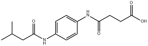 940212-18-0 4-{4-[(3-METHYLBUTANOYL)AMINO]ANILINO}-4-OXOBUTANOIC ACID