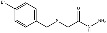 2-[(4-溴苯基)甲基硫基]乙烷肼,669726-57-2,结构式