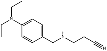 3-{[4-(DIETHYLAMINO)BENZYL]AMINO}PROPANENITRILE,1038225-62-5,结构式