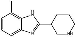 7-METHYL-2-PIPERIDIN-3-YL-1H-BENZIMIDAZOLE Structure
