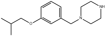 1-(3-ISOBUTOXYBENZYL)PIPERAZINE Struktur