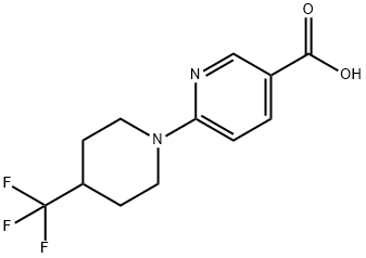 6-[4-(trifluoromethyl)piperidino]nicotinic acid