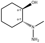 (1R,2R)-2-(1-Methylhydrazino)cyclohexanol Struktur