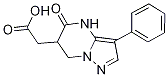  (5-Oxo-3-phenyl-4,5,6,7-tetrahydropyrazolo[1,5-a]-pyrimidin-6-yl)acetic acid