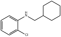 2-Chloro-N-(cyclohexylmethyl)aniline Structure