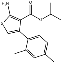 351158-06-0 2-氨基-4-(2,4-二甲基苯基)噻吩-3-甲酸异丙酯