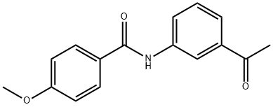 N-(3-Acetylphenyl)-4-methoxybenzamide