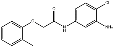 N-(3-Amino-4-chlorophenyl)-2-(2-methylphenoxy)-acetamide Structure