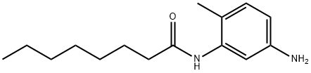 N-(5-Amino-2-methylphenyl)octanamide Structure