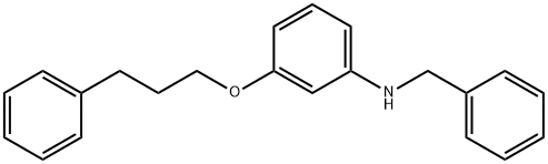 N-Benzyl-3-(3-phenylpropoxy)aniline Structure