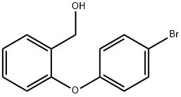 [2-(4-bromophenoxy)phenyl]methanol 结构式