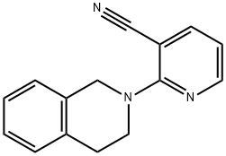 2-(3,4-dihydroisoquinolin-2(1H)-yl)nicotinonitrile Structure