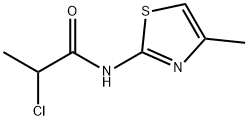 928712-82-7 2-氯-N-(4-甲基-1,3-噻唑-2-基)丙酰胺