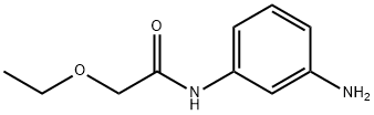 N-(3-氨基苯基)-2-乙氧基乙酰胺,953728-12-6,结构式