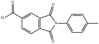 2-(4-methylphenyl)-1,3-dioxoisoindoline-5-carbonyl chloride Structure