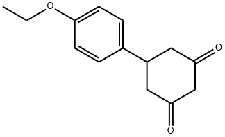 5-(4-乙氧苯基)环己烷-1,3-二酮,762243-28-7,结构式