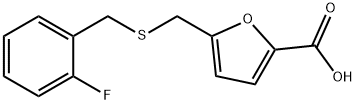 899710-20-4 5-{[(2-氟苄基)硫代]甲基}-糠酸