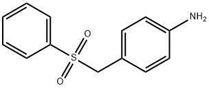 4-氨基苄基苯砜,13640-67-0,结构式