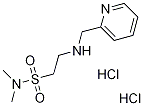 N,N-dimethyl-2-[(pyridin-2-ylmethyl)amino]ethanesulfonamide dihydrochloride 结构式