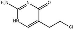 2-amino-5-(2-chloroethyl)pyrimidin-4-ol,805180-47-6,结构式