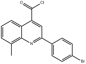 1160254-37-4 2-(4-ブロモフェニル)-8-メチルキノリン-4-カルボニルクロリド