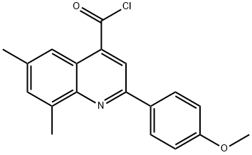 1160262-84-9 2-(4-甲氧苯基)-6,8-二甲基喹啉-4-甲酰氯