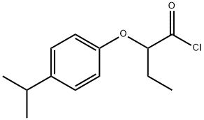 2-(4-isopropylphenoxy)butanoyl chloride|2-(4-异丙基苯氧基)丁酰氯化物