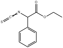 ethyl isothiocyanato(phenyl)acetate Structure