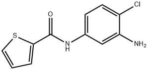 N-(3-Amino-4-chlorophenyl)-2-thiophenecarboxamide Structure