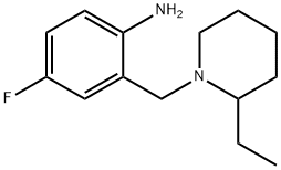 2-[(2-Ethyl-1-piperidinyl)methyl]-4-fluoroaniline|