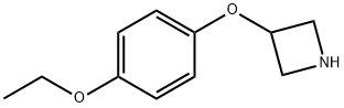 3-(4-Ethoxyphenoxy)azetidine,1220028-44-3,结构式