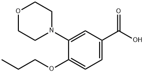 3-Morpholin-4-yl-4-propoxy-benzoic acid|