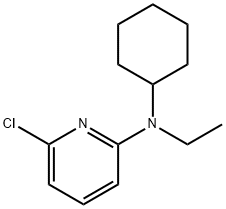 6-Chloro-N-cyclohexyl-N-ethyl-2-pyridinamine Structure