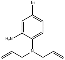 N-1,N-1-Diallyl-4-bromo-1,2-benzenediamine 结构式