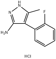 4-(2-Fluoro-phenyl)-5-methyl-2H-pyrazol-3-ylaminehydrochloride|4-(2-Fluoro-phenyl)-5-methyl-2H-pyrazol-3-ylaminehydrochloride