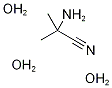 2-Amino-2-methylpropionitrile trihydrate Structure