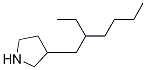 3-(2-Ethylhexyl)pyrrolidine Structure