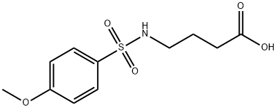 81242-26-4 4-(4-甲氧基-苯磺酰基氨基)-丁酸