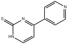4-ピリジン-4-イルピリミジン-2(1H)-チオン 化学構造式