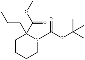 1-tert-Butyl 2-methyl 2-propylpiperidine-1,2-dicarboxylate