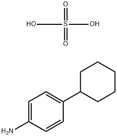 (4-Cyclohexylphenyl)amine sulfate 结构式