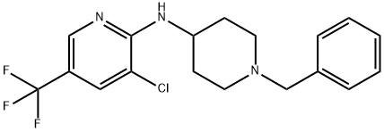 1242267-94-2 N-(1-Benzylpiperidin-4-yl)-3-chloro-5-(trifluoromethyl)pyridin-2-amine