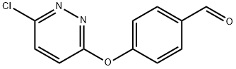 4-[(6-Chloropyridazin-3-yl)oxy]benzaldehyde Structure