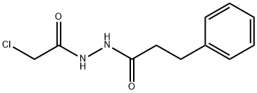 N'-(Chloroacetyl)-3-phenylpropanohydrazide Structure